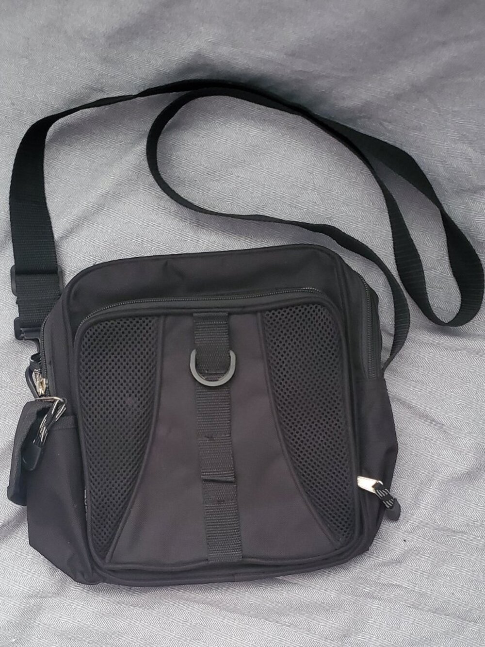 Eastport Black Crossbody Utility Bag